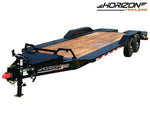 22' Horizon HEH Bumper Pull Equipment Trailer Mega Ramps - (2) 10K Axles 019961