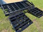 22' Horizon HEH Bumper Pull Equipment Trailer Mega Ramps - (2) 10K Axles 019961