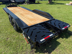 22' Horizon HEH Bumper Pull Equipment Trailer Mega Ramps - (2) 10K Axles 019961