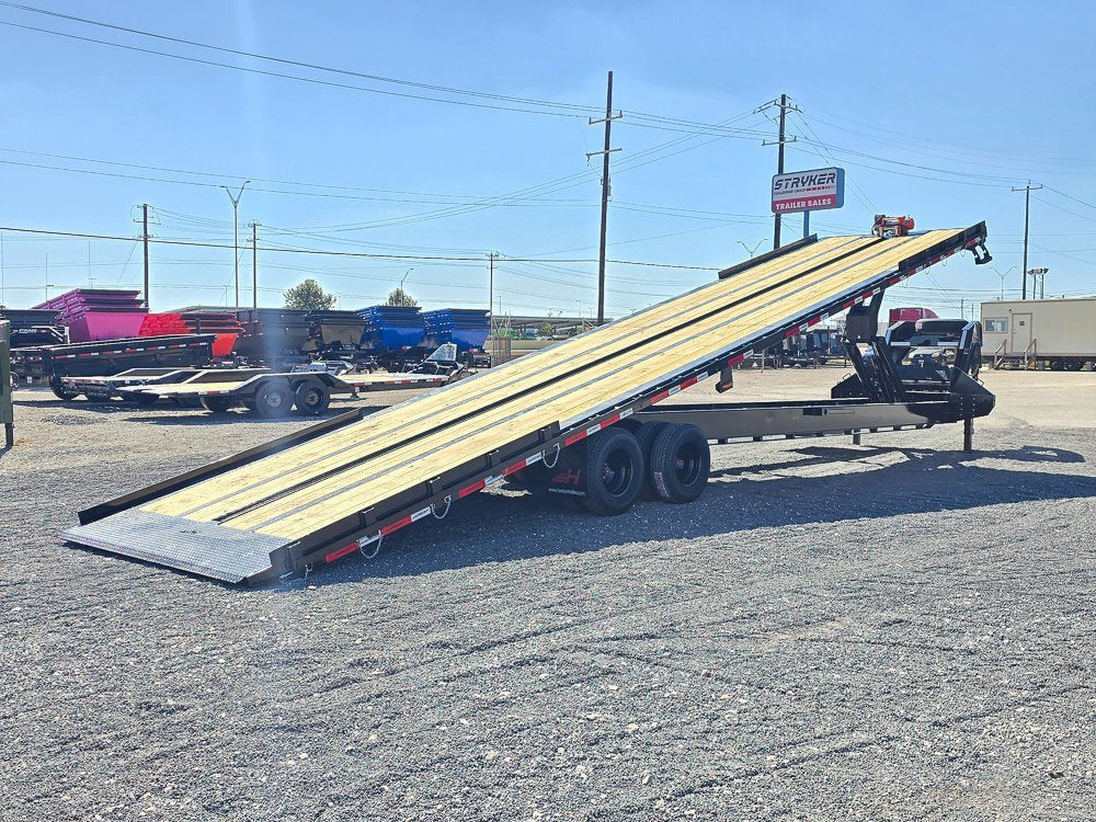 40' Horizon CFT Gooseneck Full Tilt Container Trailer - (2) 16K Axles 019558