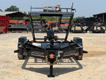 16' Horizon RDZ Bumper Pull Roll Off Base Trailer - (2) 7K Axles 018356