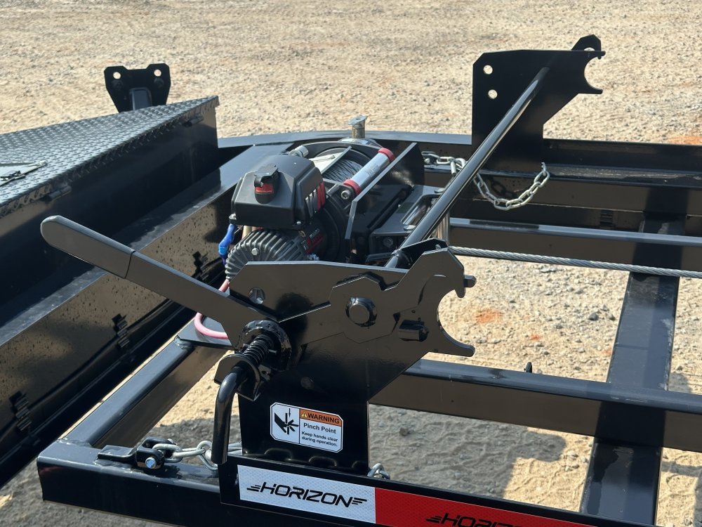 16' Horizon RDZ Bumper Pull Roll Off Base Trailer - (2) 7K Axles 018356