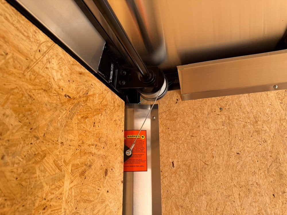 6 x 12 Outback DLX Flat Top V Nose (2) - 3500 lb Axle - Enclosed - Stryker Dealership Group