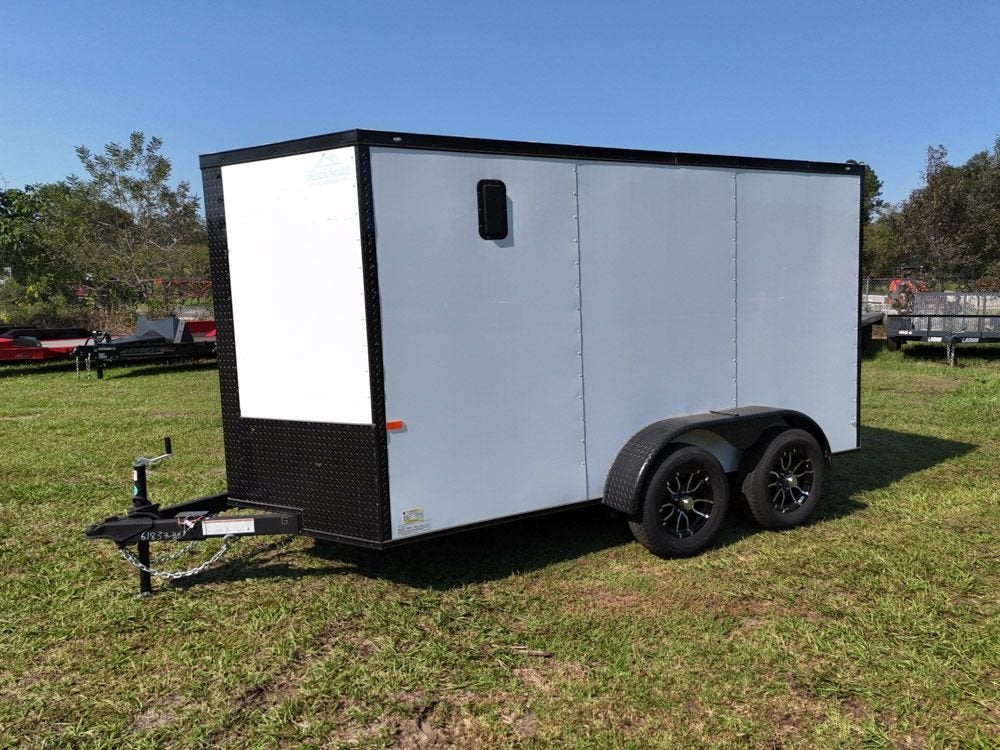 6 x 12 TA Enclosed Trailer - Black Out Package - .080 Polycore - Enclosed - Stryker Dealership Group