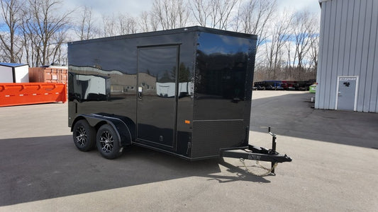6 x 12 TA Enclosed Trailer - Black Out Package - .080 Polycore - Enclosed - Stryker Dealership Group
