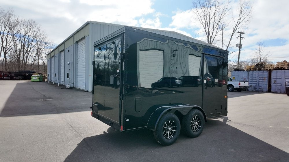 6 x 12 TA Enclosed Trailer - Black Out Package - .080 Polycore - Enclosed - Stryker Dealership Group