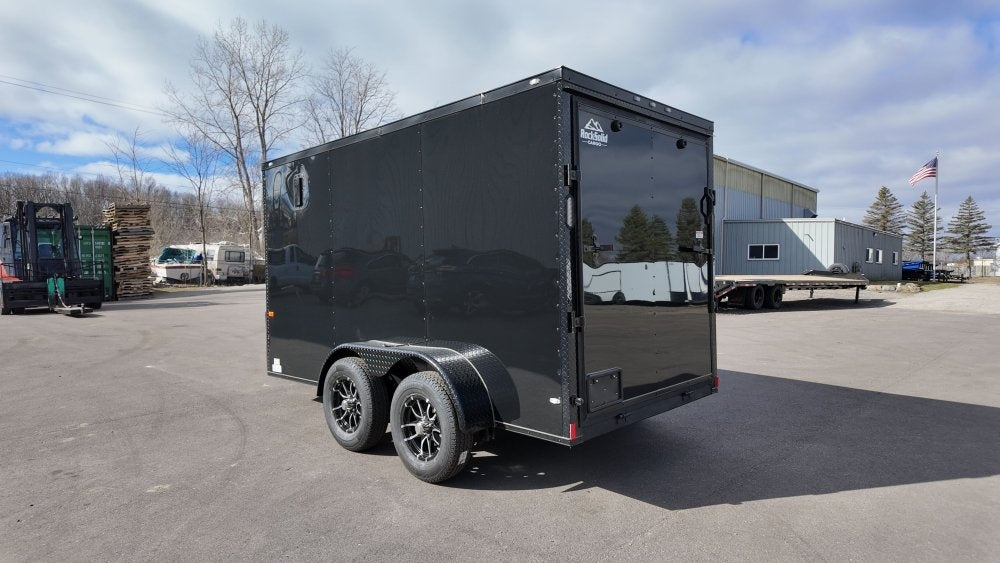 6 x 12 TA Enclosed Trailer - Black Out Package - .080 Polycore - Enclosed - Stryker Dealership Group