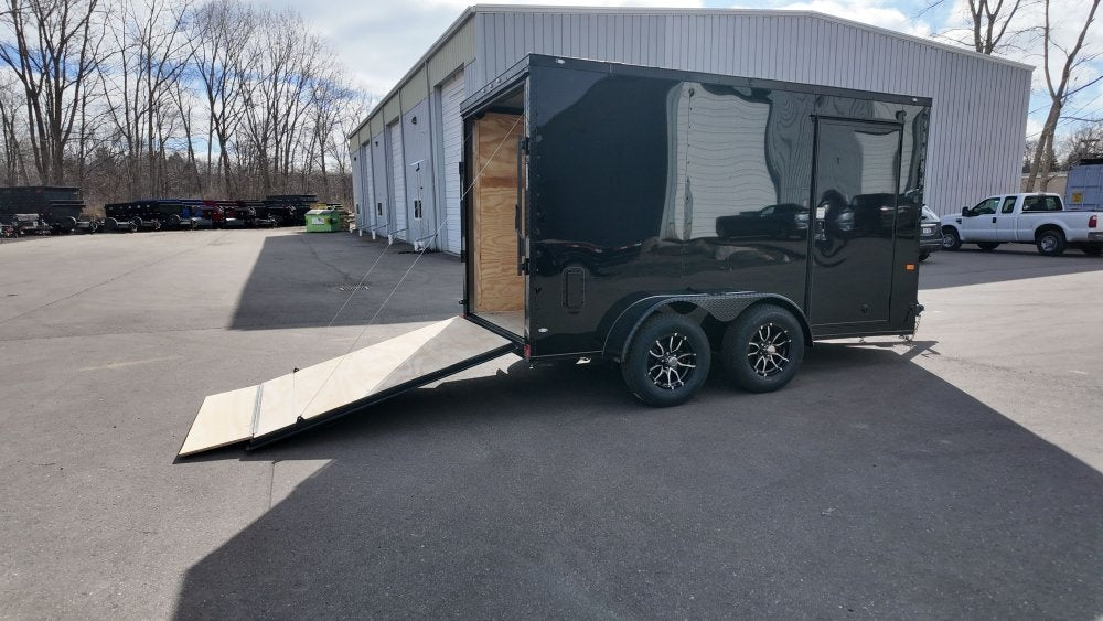 6 x 12 TA Enclosed Trailer - Black Out Package - .080 Polycore - Enclosed - Stryker Dealership Group