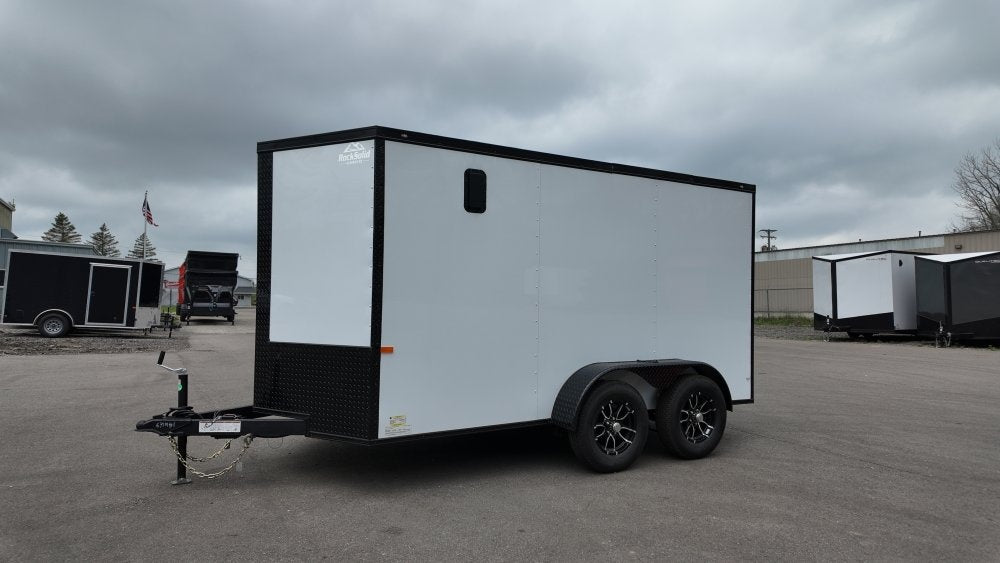 6 x 12 TA Enclosed Trailer - Black Out Package - .080 Polycore - Enclosed - Stryker Dealership Group