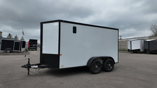 6 x 12 TA Enclosed Trailer - Black Out Package - .080 Polycore - Enclosed - Stryker Dealership Group