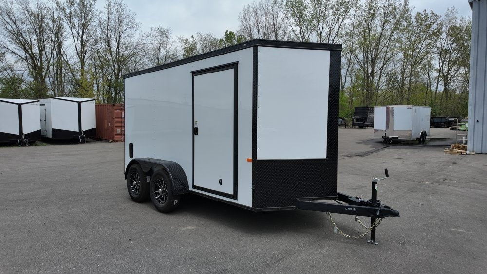 6 x 12 TA Enclosed Trailer - Black Out Package - .080 Polycore - Enclosed - Stryker Dealership Group