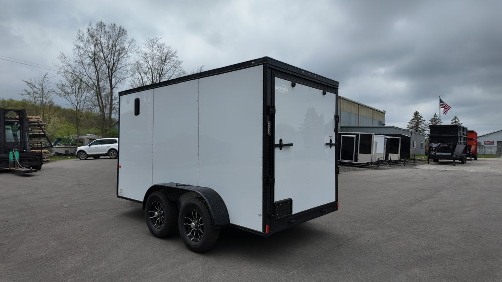 6 x 12 TA Enclosed Trailer - Black Out Package - .080 Polycore - Enclosed - Stryker Dealership Group