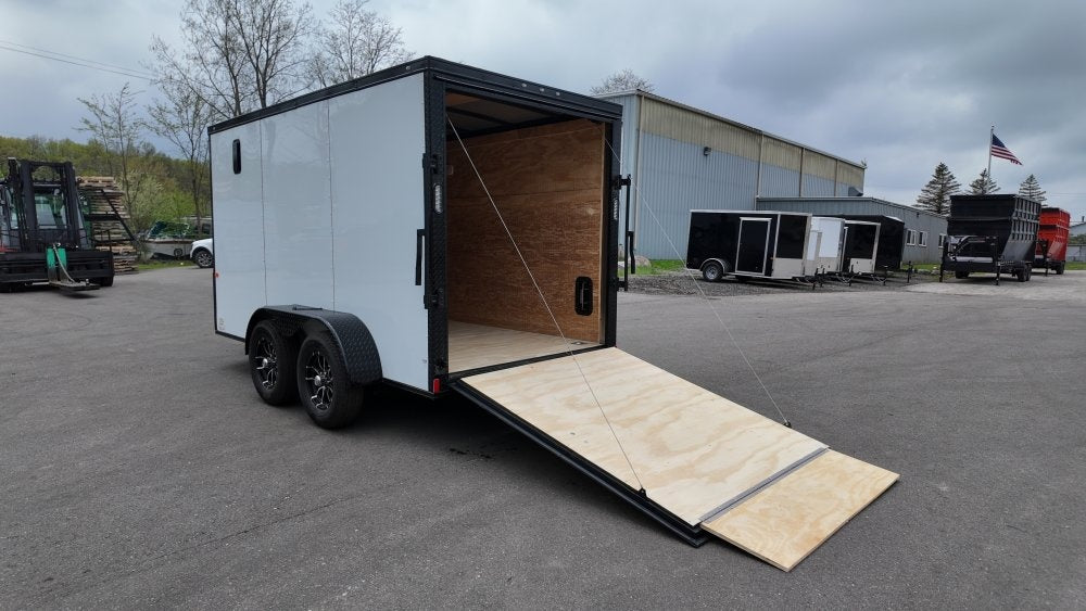 6 x 12 TA Enclosed Trailer - Black Out Package - .080 Polycore - Enclosed - Stryker Dealership Group