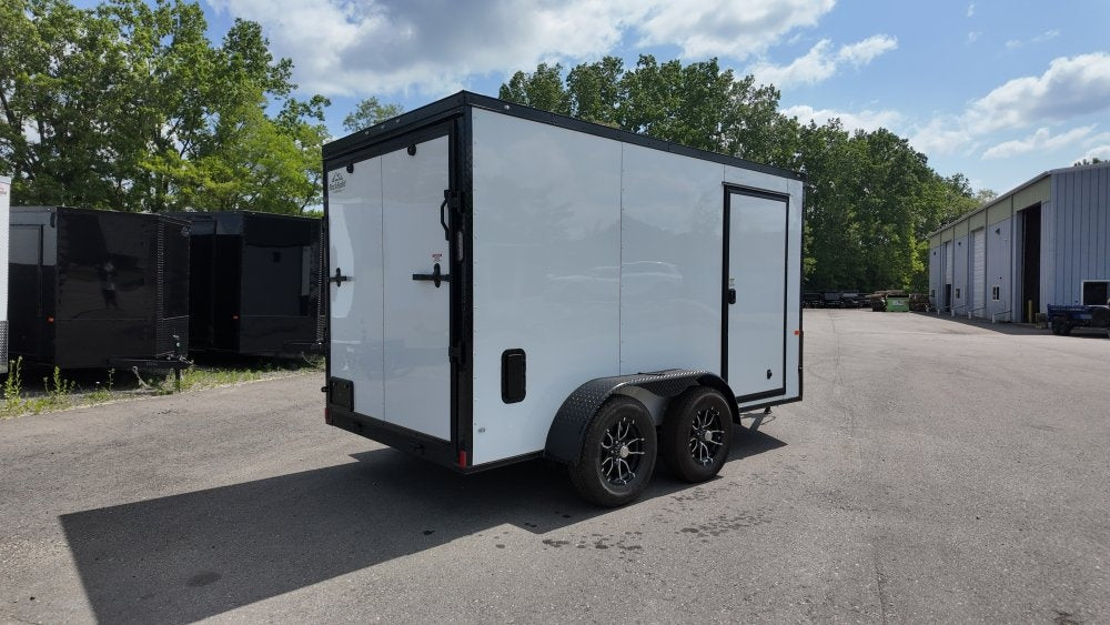 6 x 12 TA Enclosed Trailer - Black Out Package - .080 Polycore - Enclosed - Stryker Dealership Group