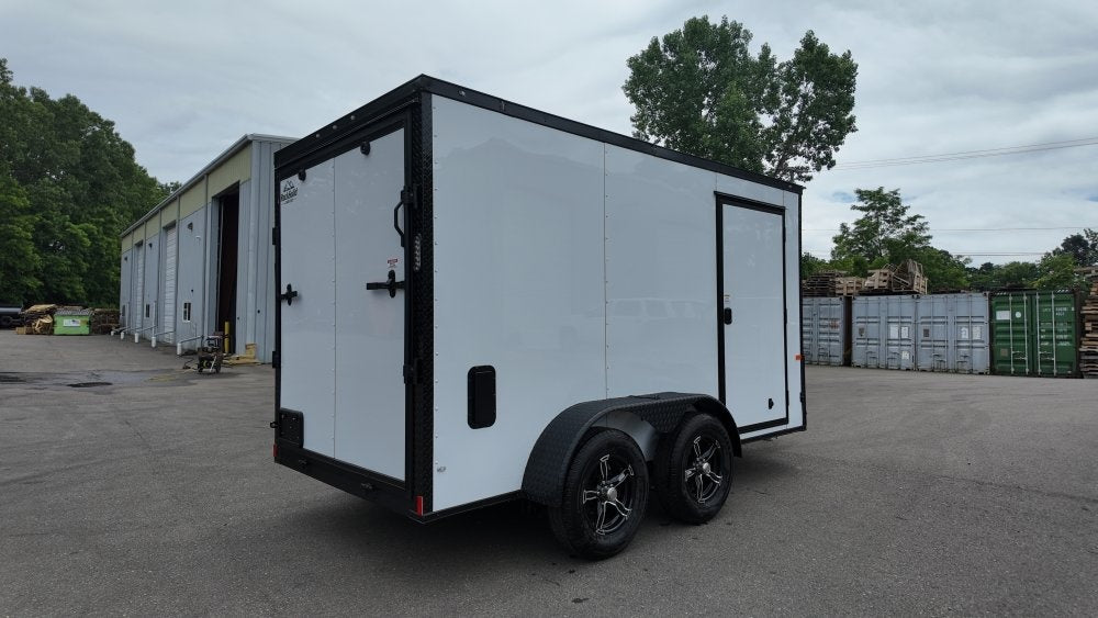 6 x 12 TA Enclosed Trailer - Black Out Package - .080 Polycore - Enclosed/Enclosed - Stryker Dealership Group