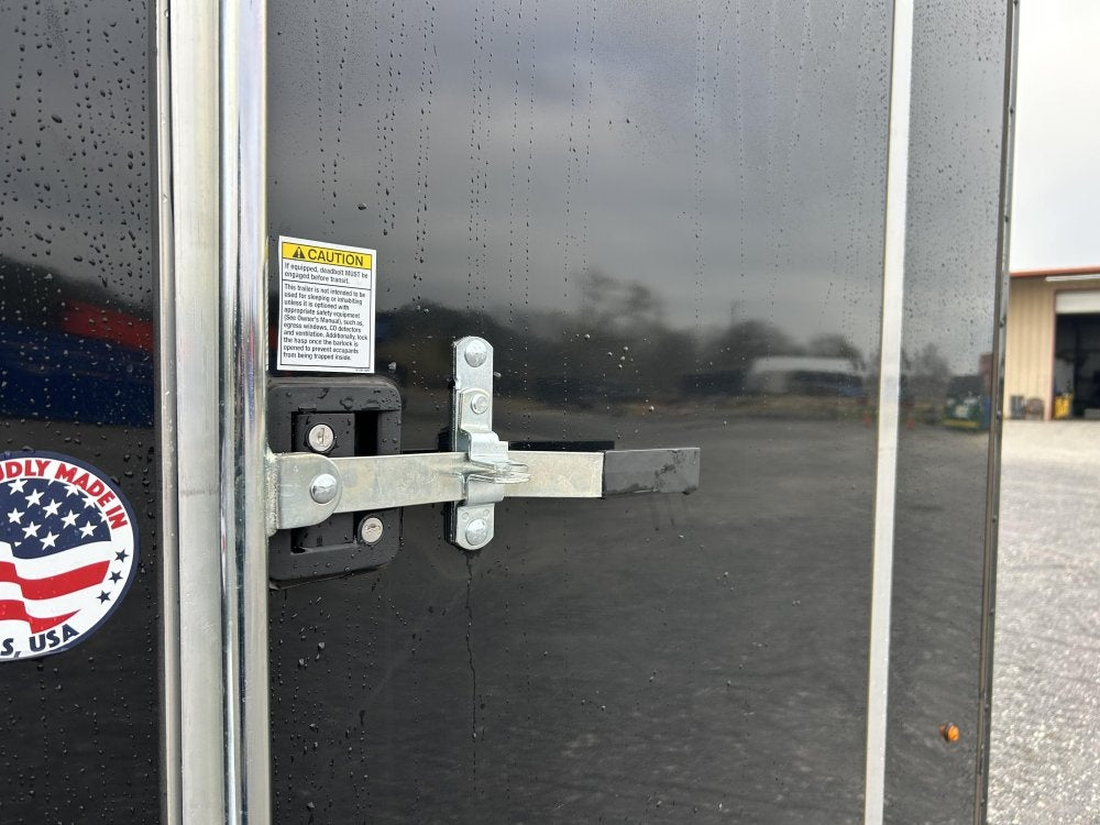 6 x 12 Traverse DLX Flat Top V Nose (2) - 3500 lb Axle - Enclosed - Stryker Dealership Group