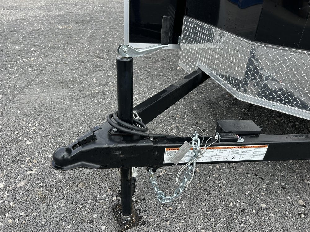 6 x 12 Traverse DLX Flat Top V Nose (2) - 3500 lb Axle - Enclosed - Stryker Dealership Group