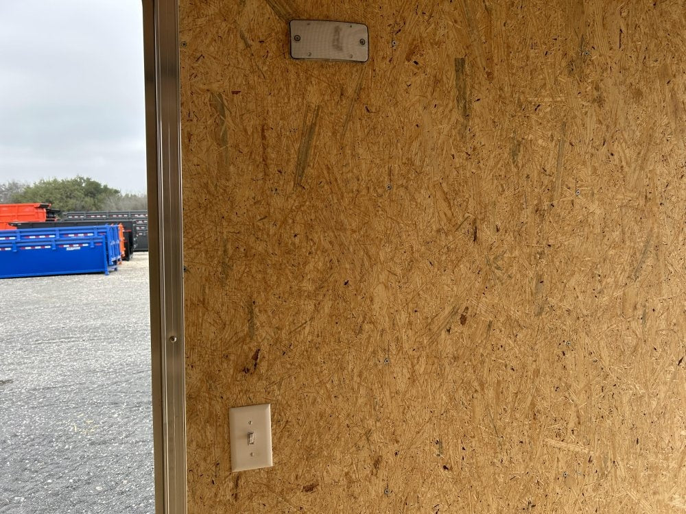 6 x 12 Traverse DLX Flat Top V Nose (2) - 3500 lb Axle - Enclosed - Stryker Dealership Group