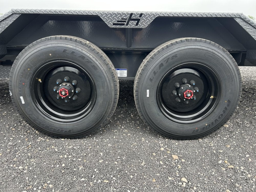 26' Horizon HET Gooseneck Equipment Tilt Trailer Drive Over Fenders - (2) 10K Axles 15457