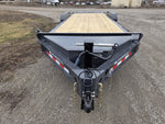 22' Iron Bull EWB Bumper Pull Equipment Trailer Mega Ramps - (2) 7,000 lb Axles 112610