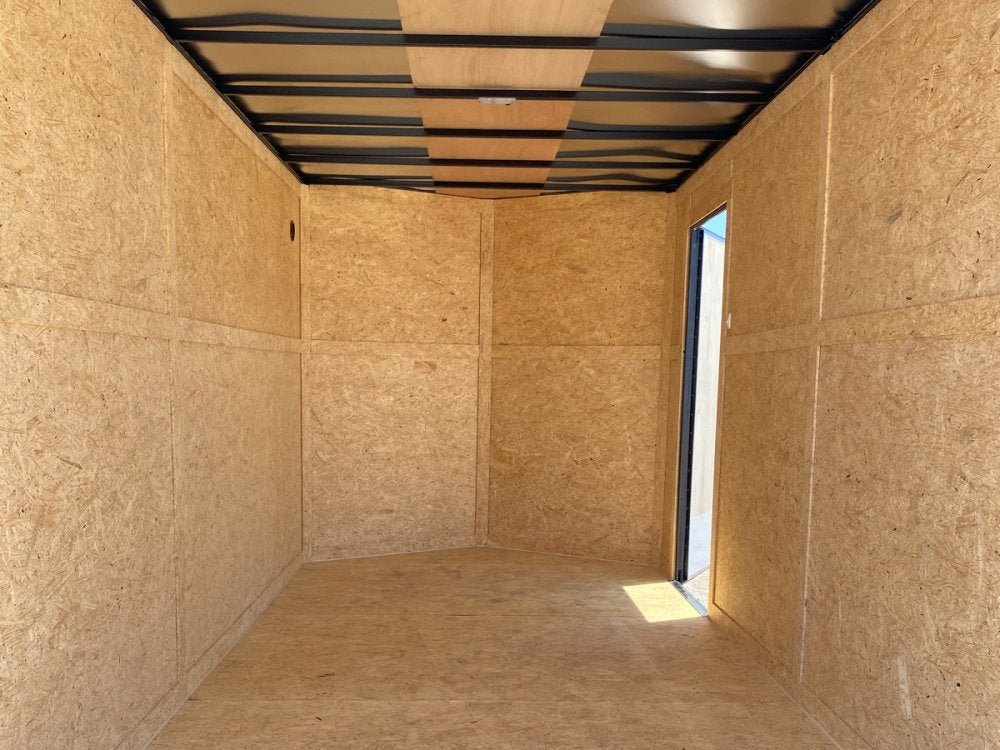 7 x 14 Journey SE Flat Top Sloped V Nose (2) 3500 lbs Axles 135610 - Stryker Dealership Group