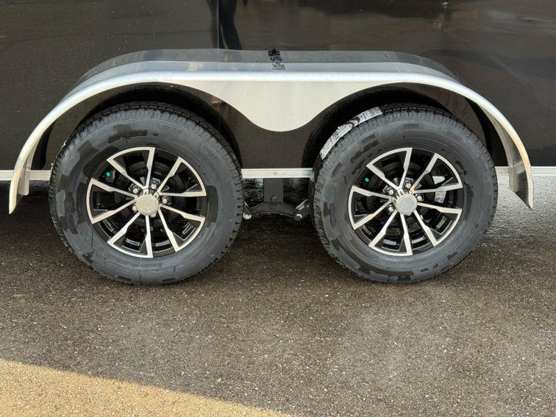 7 x 14 Look Trailers ST DLX Flat Top V Nose Enclosed Trailer - (2) 3.5k lb Axles 141503 - Stryker Dealership Group