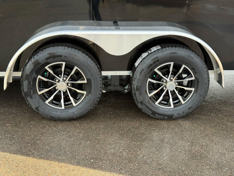 7 x 14 Look Trailers ST DLX Flat Top V Nose Enclosed Trailer - (2) 3.5k lb Axles 141503 - Stryker Dealership Group