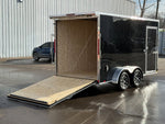 7 x 14 Look Trailers ST DLX Flat Top V Nose Enclosed Trailer - (2) 3.5k lb Axles 141503 - Stryker Dealership Group