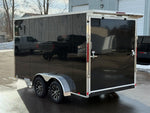 7 x 14 Look Trailers ST DLX Flat Top V Nose Enclosed Trailer - (2) 3.5k lb Axles 141503 - Stryker Dealership Group