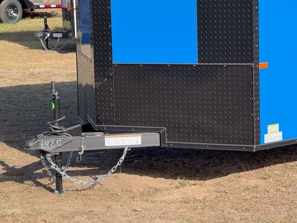 7 x 14 TA Enclosed Trailer - Black Out Package - .080 Polycore - 7' Interior 63841 - Stryker Dealership Group