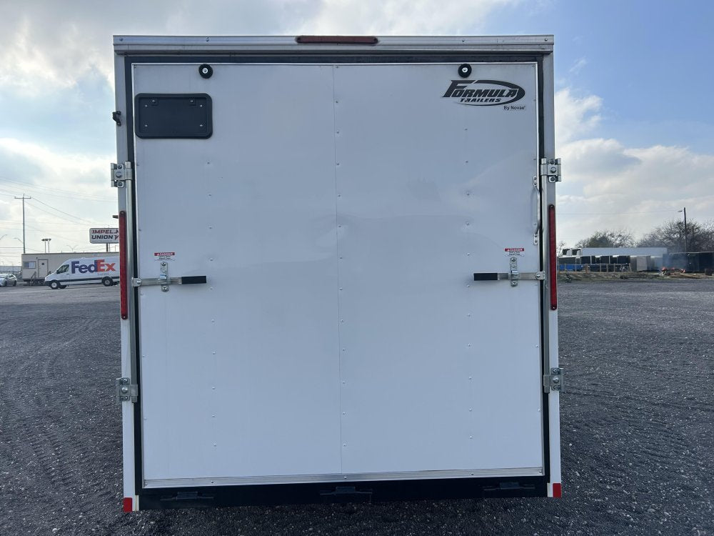 7' x 14' Traverse DLX Flat Top V Nose (2) - 3500 lb Axle 127992 - Stryker Dealership Group