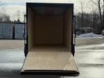 7 x 16 DX 7K Flat Top V Nose Enclosed - (2) 3500 lb Axles 140438 - Stryker Dealership Group