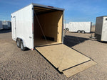 7 x 16 Journey SE Flat Top Sloped V Nose (2) 3500 lbs Axles 133863 - Stryker Dealership Group