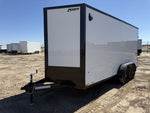 7 x 16 Journey SE Flat Top Sloped V Nose (2) 3500 lbs Axles 146229 - Stryker Dealership Group