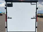 7 x 16 Outback DLX Flat Top V Nose (2) - 3500 lbs Axles 146225 - Stryker Dealership Group
