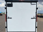 7 x 16 Outback DLX Flat Top V Nose (2) - 3500 lbs Axles 146225 - Stryker Dealership Group