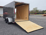 7' x 16' Traverse DLX Flat Top V Nose (2) - 3500 lb Axle 130831 - Stryker Dealership Group