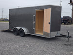 7' x 16' Traverse DLX Flat Top V Nose (2) - 3500 lb Axle 130831 - Stryker Dealership Group