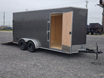 7' x 16' Traverse DLX Flat Top V Nose (2) - 3500 lb Axle 130831 - Stryker Dealership Group