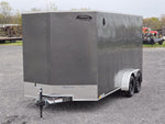 7' x 16' Traverse DLX Flat Top V Nose (2) - 3500 lb Axle 130831 - Stryker Dealership Group