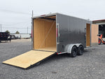 7' x 16' Traverse DLX Flat Top V Nose (2) - 3500 lb Axle 130831 - Stryker Dealership Group