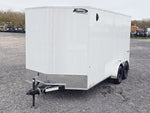 7' x 16' Traverse DLX Flat Top V Nose (2) - 3500 lb Axle 130832 - Stryker Dealership Group