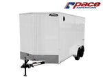 7' x 16' Traverse DLX Flat Top V Nose (2) - 3500 lb Axle 130832 - Stryker Dealership Group
