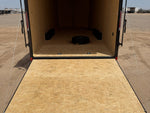 8.5 x 24 SE 10K Flat Top Sloped V Nose Car Hauler (2) 5000 lb Axles 146216
