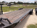 24' HEH Bumper Pull Equipment Trailer (2) 10K Axles, 3' Dove W/ Mountain Ramps 11821