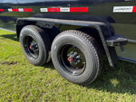 20' Horizon HZX Gooseneck Dump Trailer 36" Side Walls - (2) 10K Axles 016893