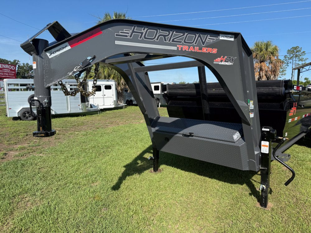20' Horizon HZX Gooseneck Dump Trailer 36" Side Walls - (2) 10K Axles 016893