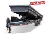 16' Dura-Haul DRL Bumper Pull Dump Trailer 24" Side Walls - (2) 8K Axles 11632
