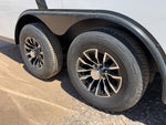 8.5 x 20 Journey SE Flat Top Sloped V Nose Car Hauler (2) 5200 lbs Axles 146231
