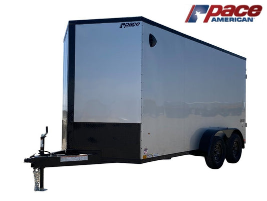 7 x 14 Journey SE Flat Top Sloped V Nose (2) 3500 lbs Axles - Enclosed - Stryker Dealership Group